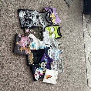 Kids Short Sleeve Character Tees - Assorted Colors